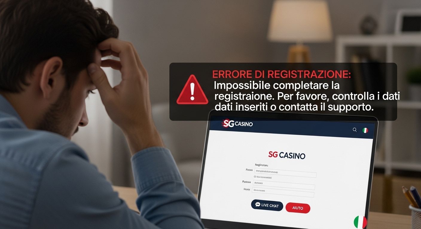 Risoluzione dei problemi di registrazione account login
